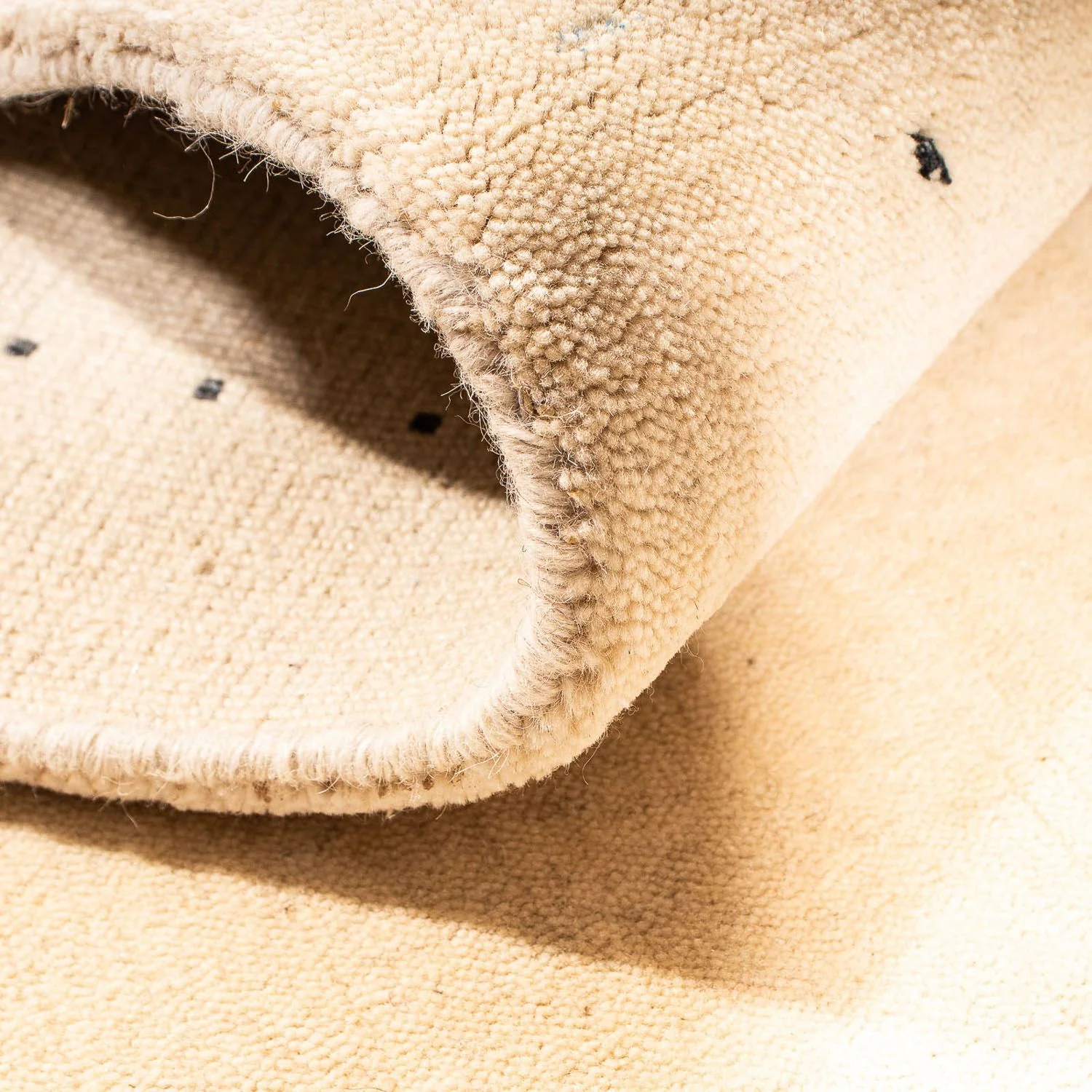 Gabbeh Teppich - Loribaft Indus 142 x 73 cm - beige - Image 4