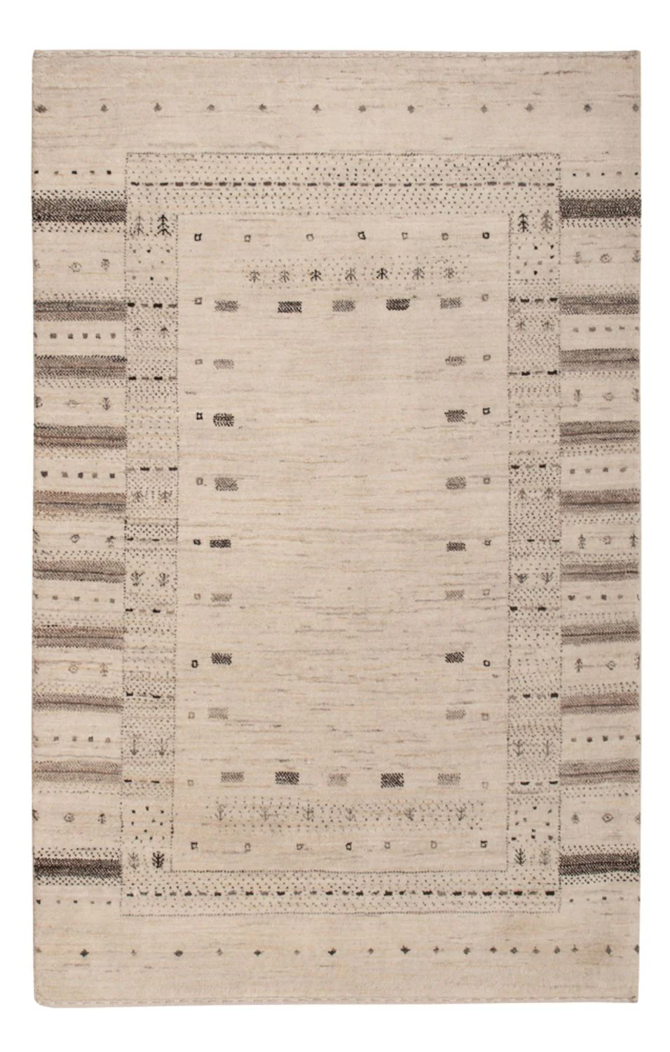 Indo Loribaft Teppich 152x105cm - Wollteppich