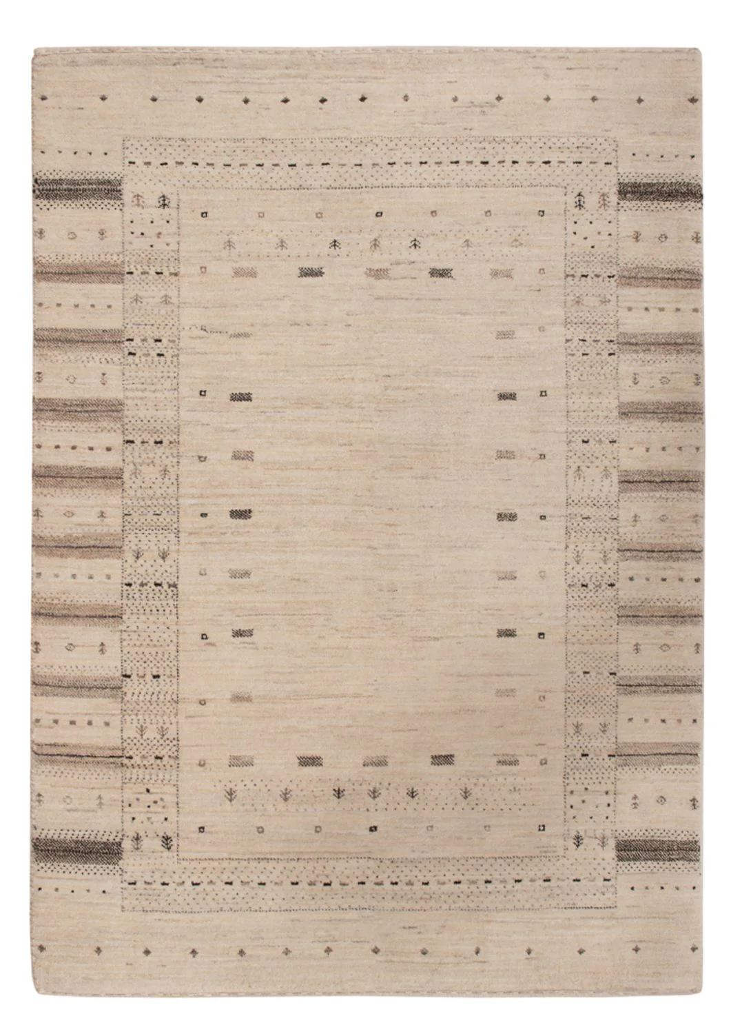 Indo Loribaft Teppich 153x108cm - Wollteppich