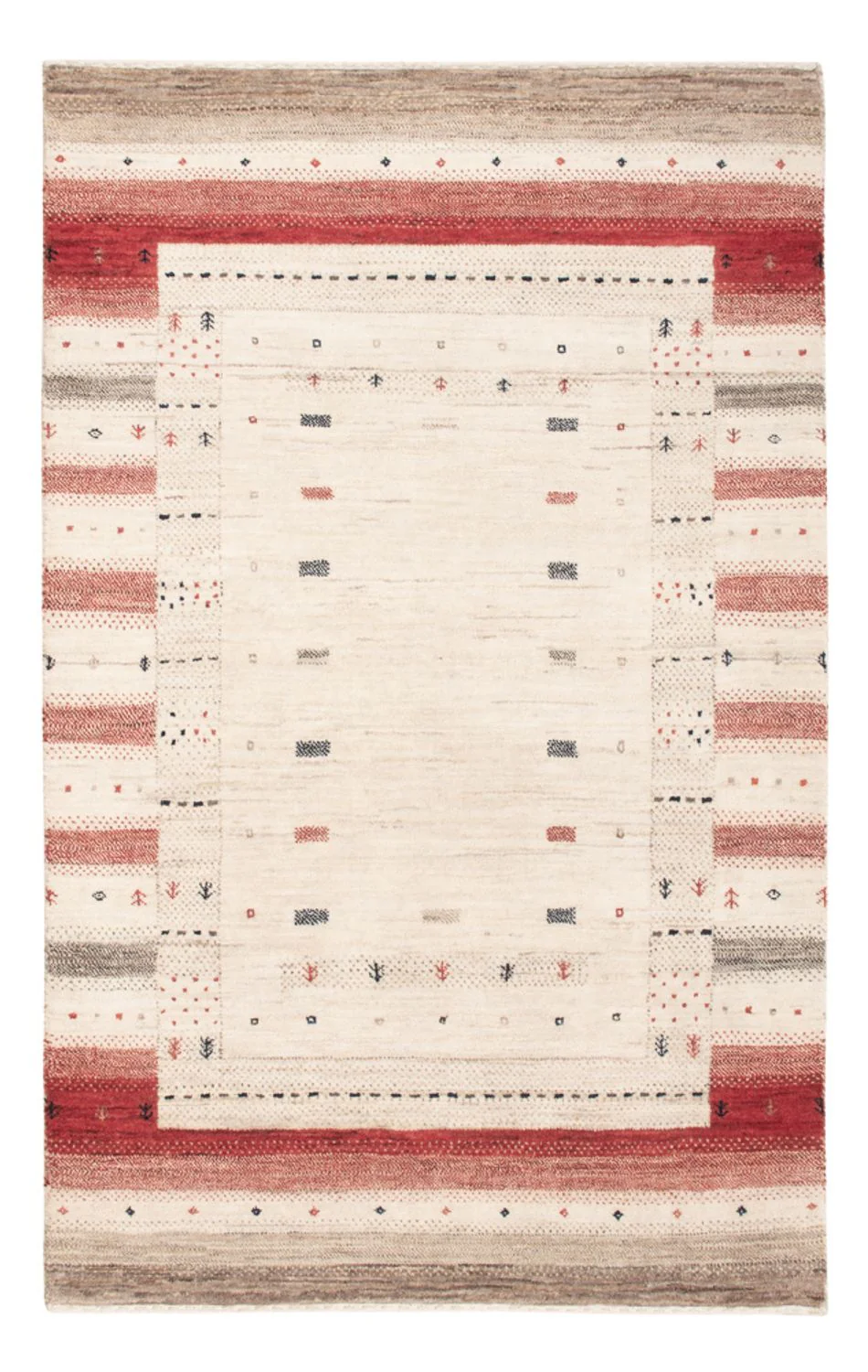 Indo Loribaft Teppich 155x102cm - Wollteppich