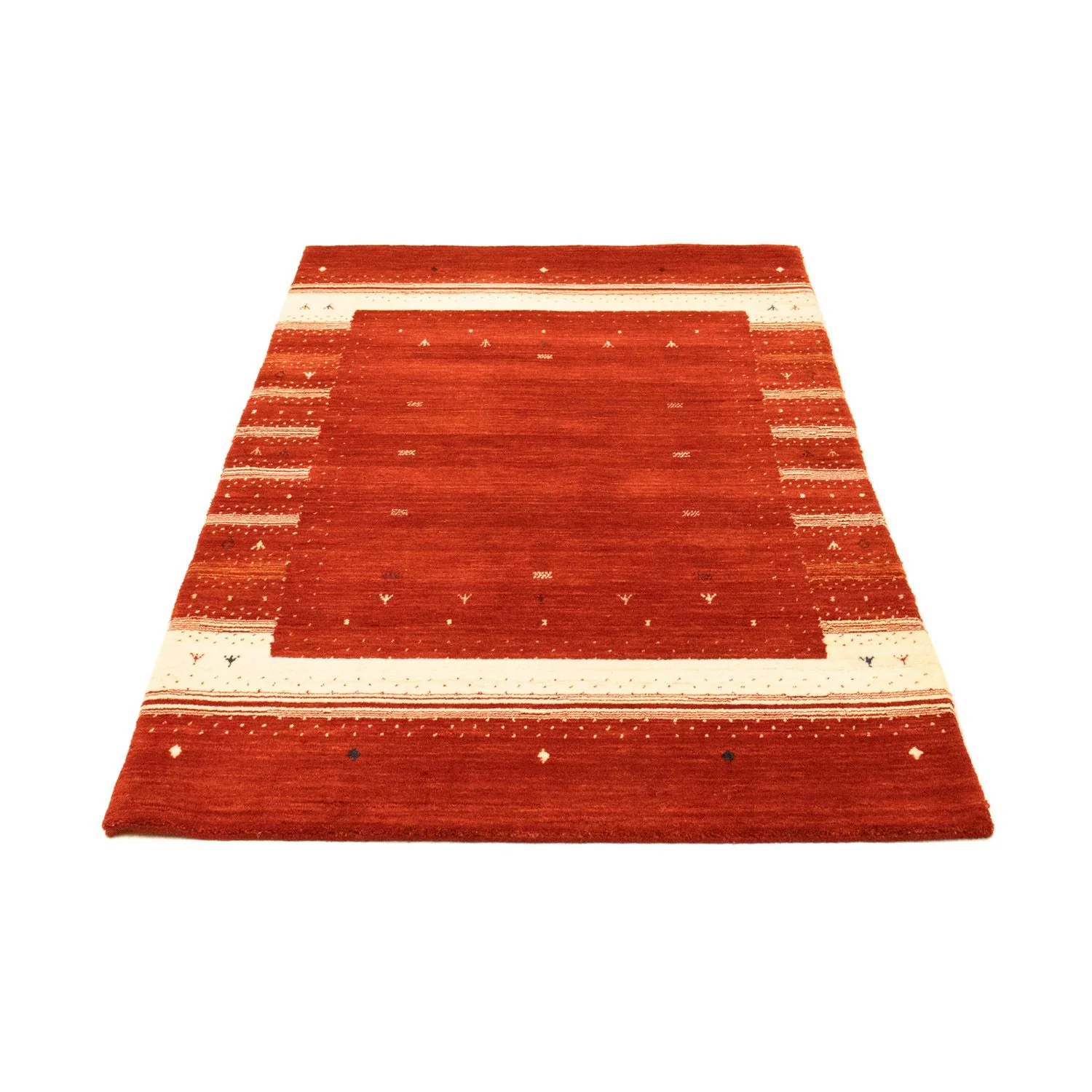 Gabbeh Teppich - Loribaft Indus 162 x 94 cm - rot - Image 3