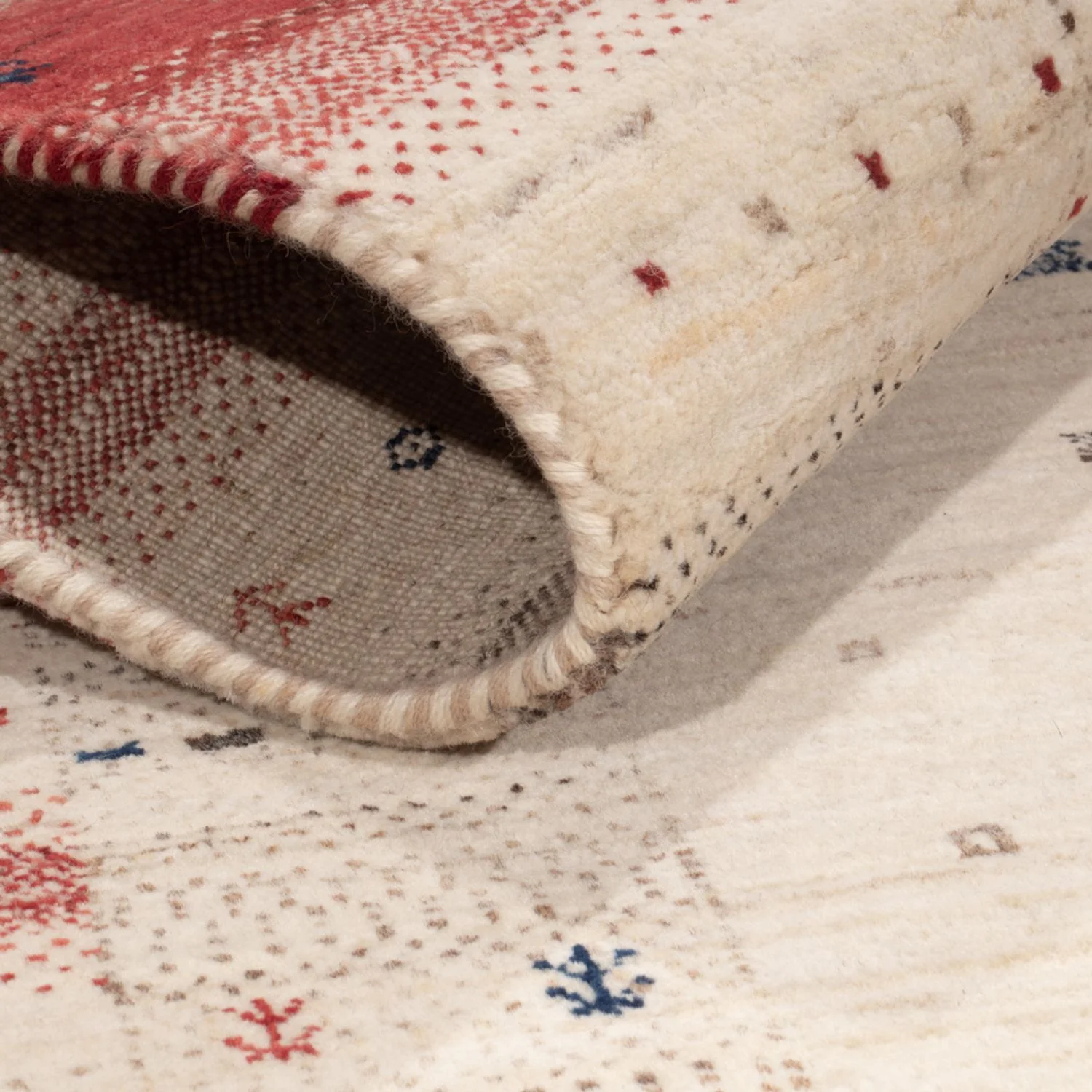 Indo Loribaft Teppich 184x124cm - Wollteppich - Image 4