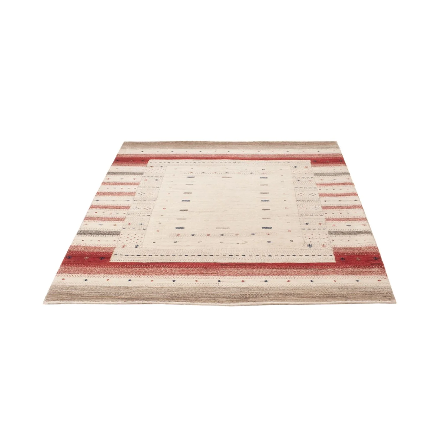 Indo Loribaft Teppich 184x124cm - Wollteppich - Image 5