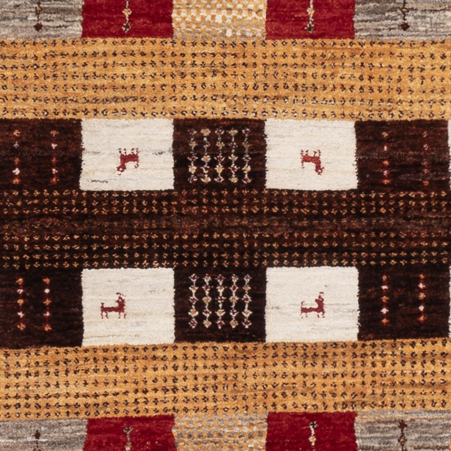Indo Loribaft Teppich 193x145cm - Wollteppich - Image 2
