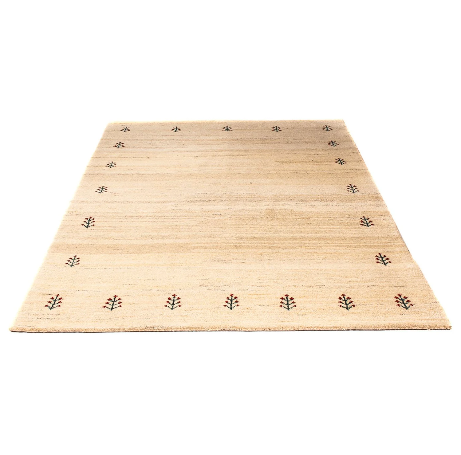 Gabbeh Teppich - Loribaft Indus 199 x 141 cm - hellbeige - Image 5