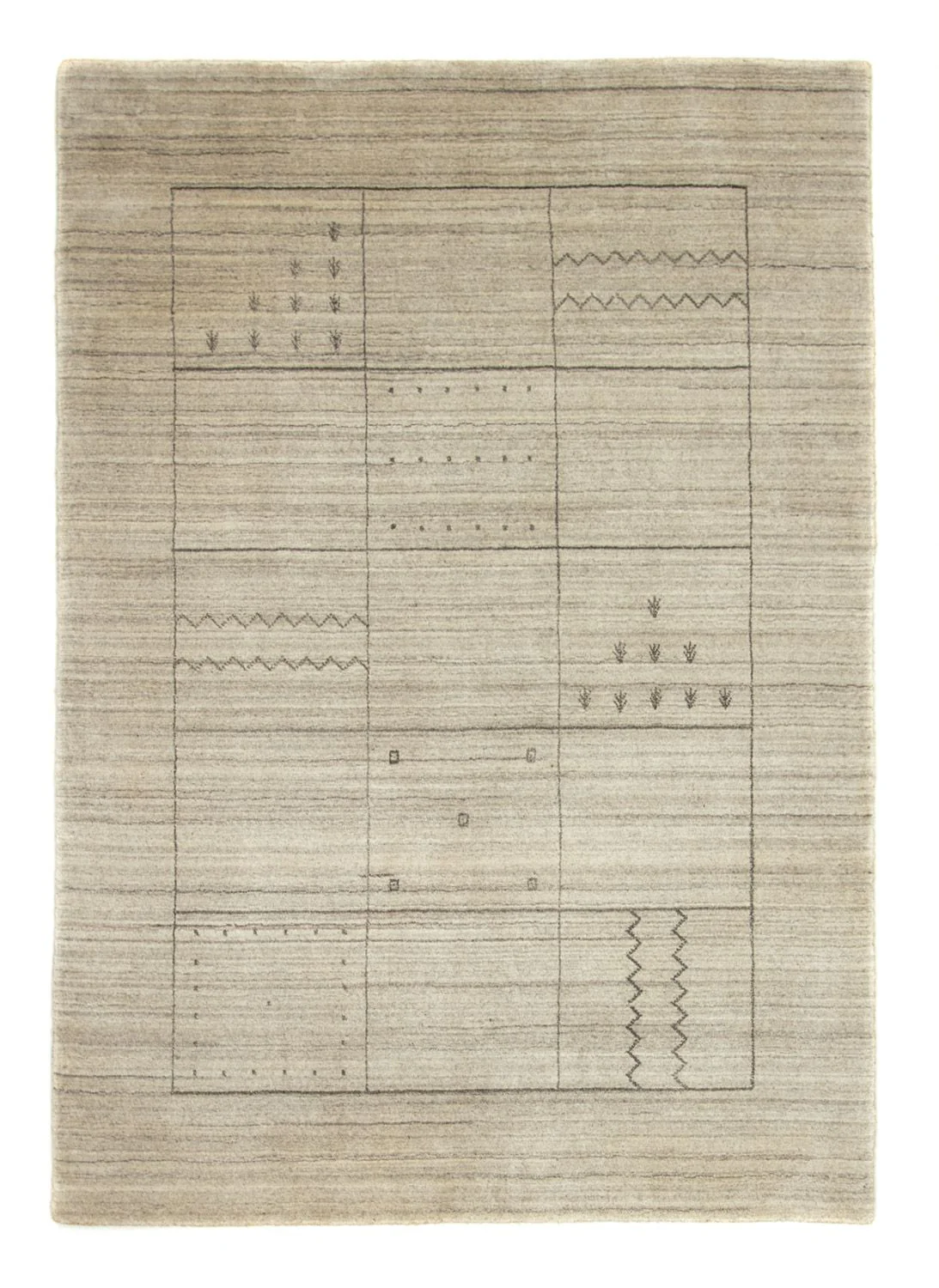 Gabbeh Teppich - Loribaft Indus 200 x 140 cm Teppichbrücke