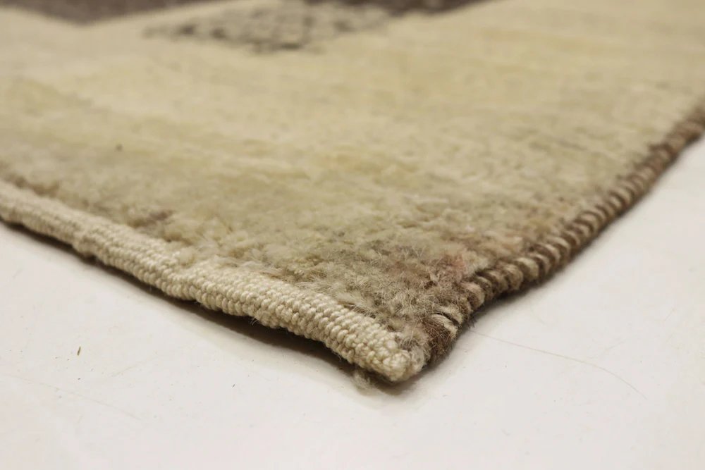 Gabbeh Teppich - Loribaft Indus - 206 x 152 cm - dunkelbeige - Image 4