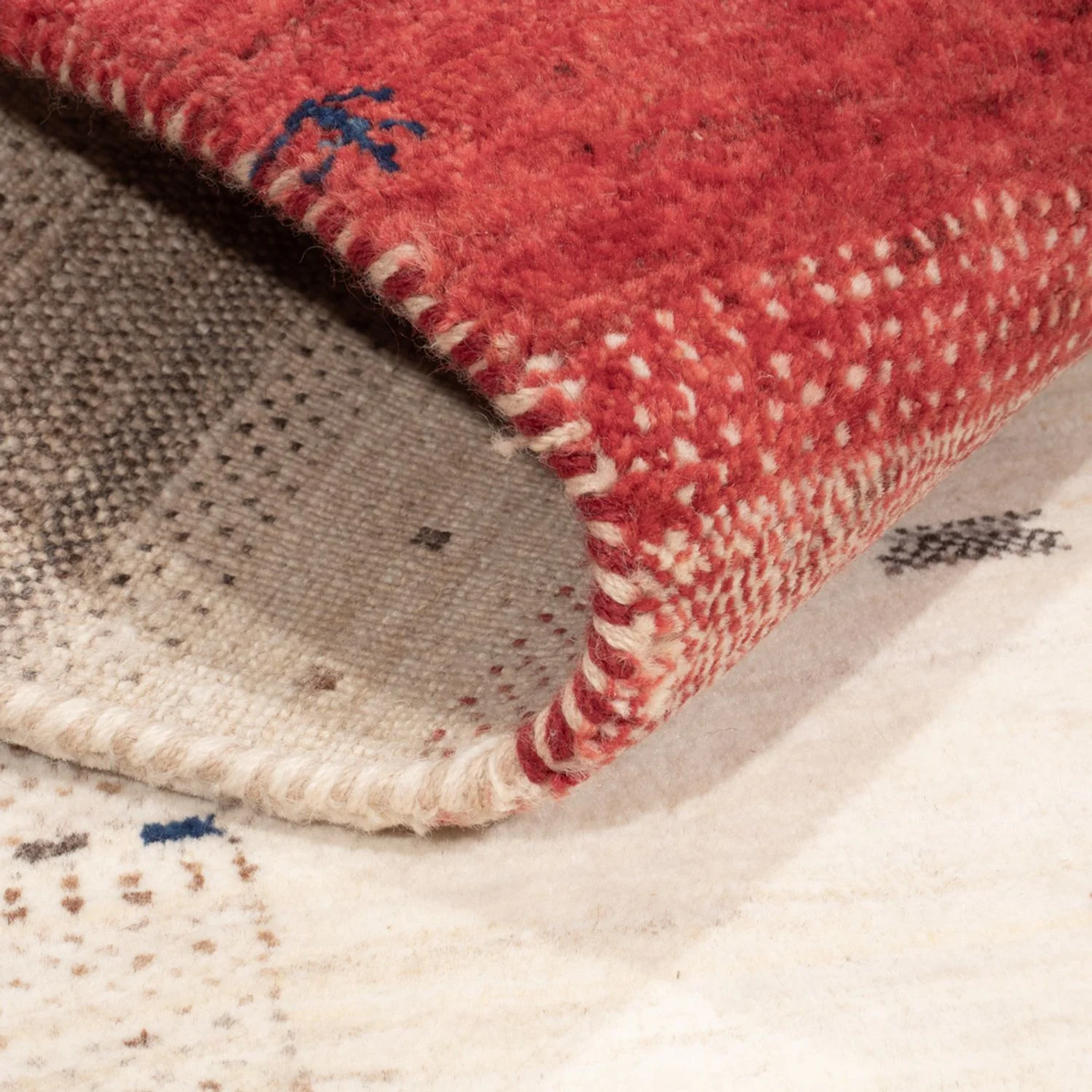Indo Loribaft Teppich 207x153cm - Wollteppich - Image 4