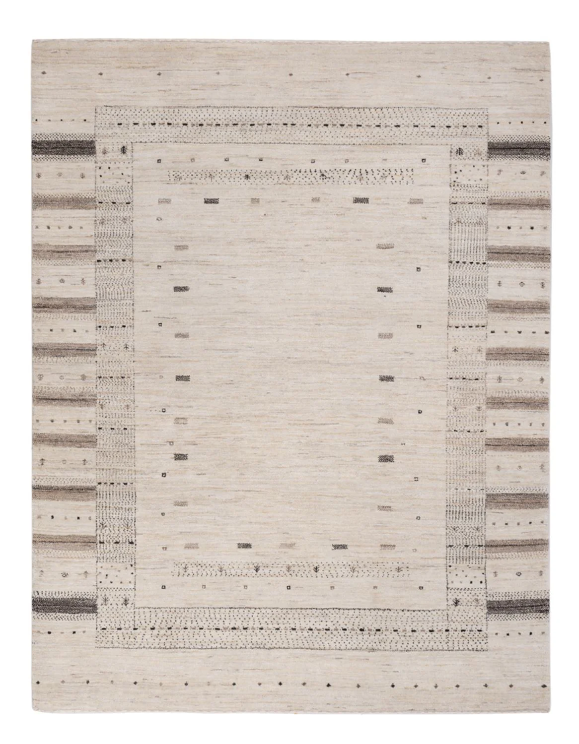 Indo Loribaft Teppich 207x156cm - Wollteppich