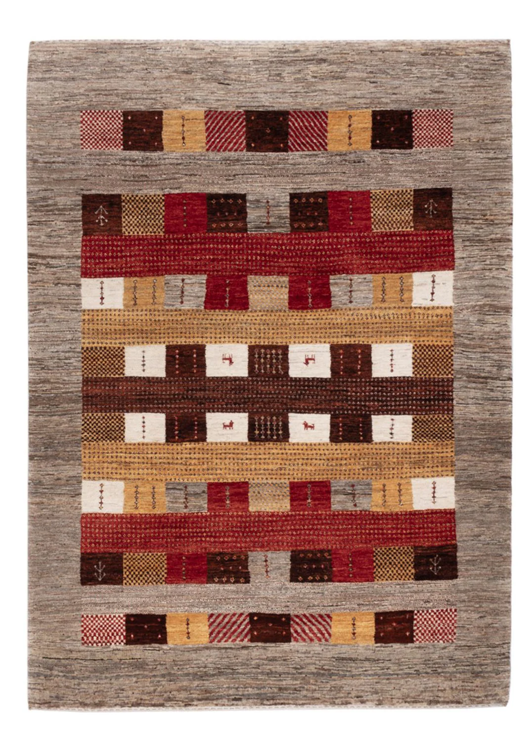 Indo Loribaft Teppich 209x152cm - Wollteppich