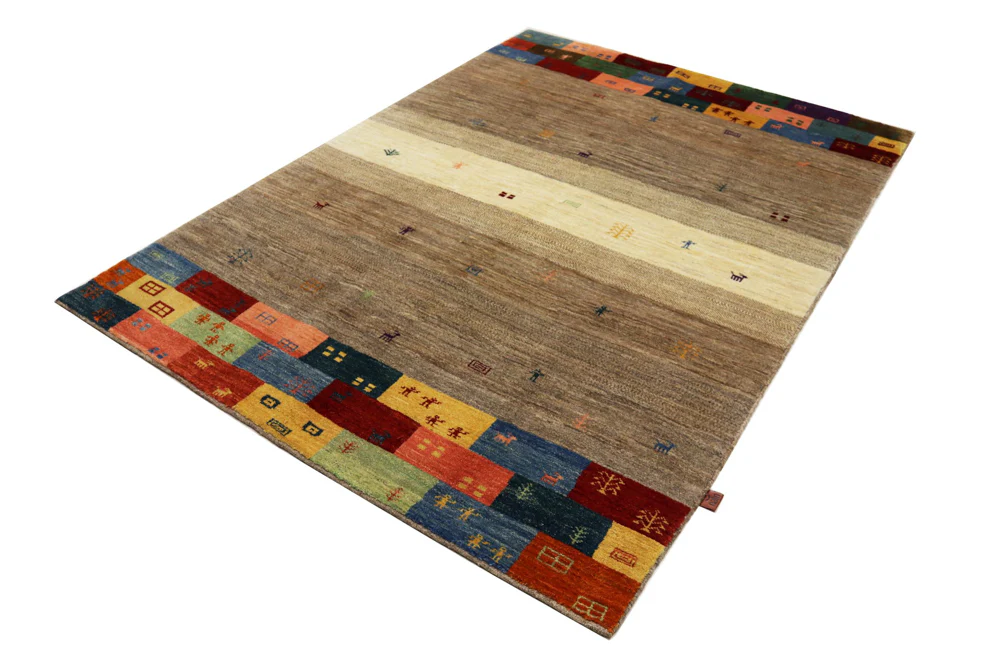 Gabbeh Teppich - Loribaft Indus - 236 x 170 cm - mehrfarbig - Image 2
