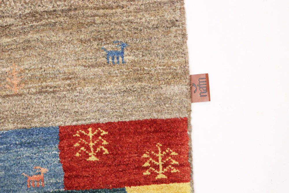 Gabbeh Teppich - Loribaft Indus - 236 x 170 cm - mehrfarbig - Image 5