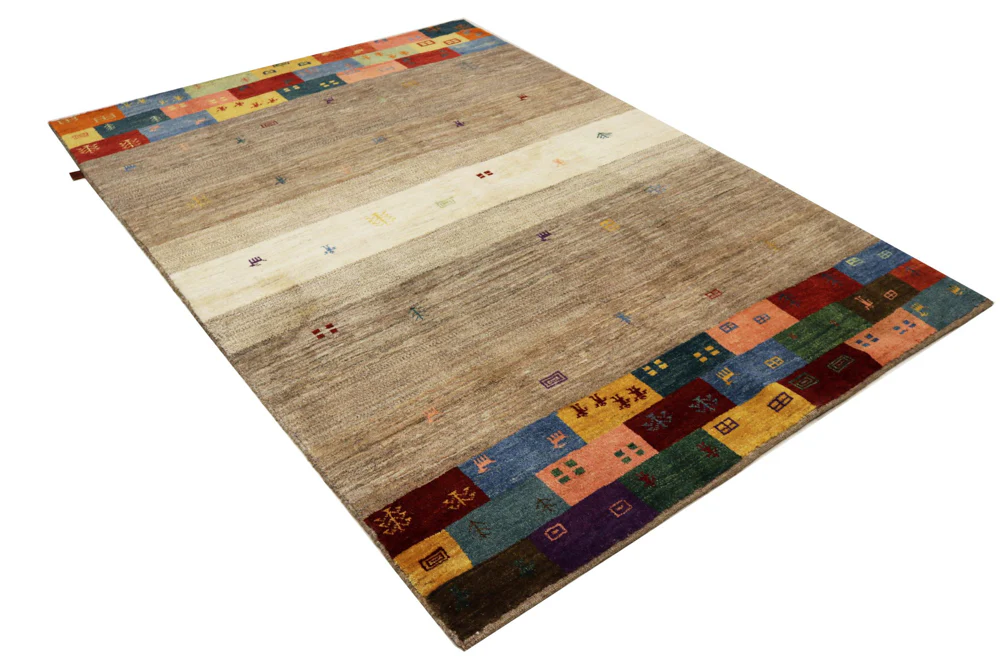 Gabbeh Teppich - Loribaft Indus - 236 x 170 cm - mehrfarbig - Image 9