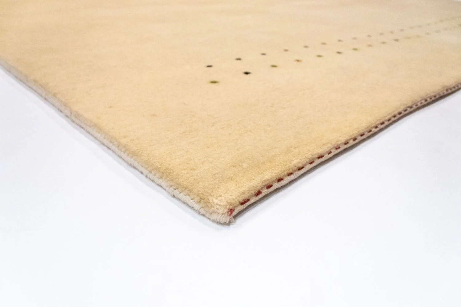 Gabbeh Teppich - Loribaft Indus 238 x 175 cm - beige - Image 3