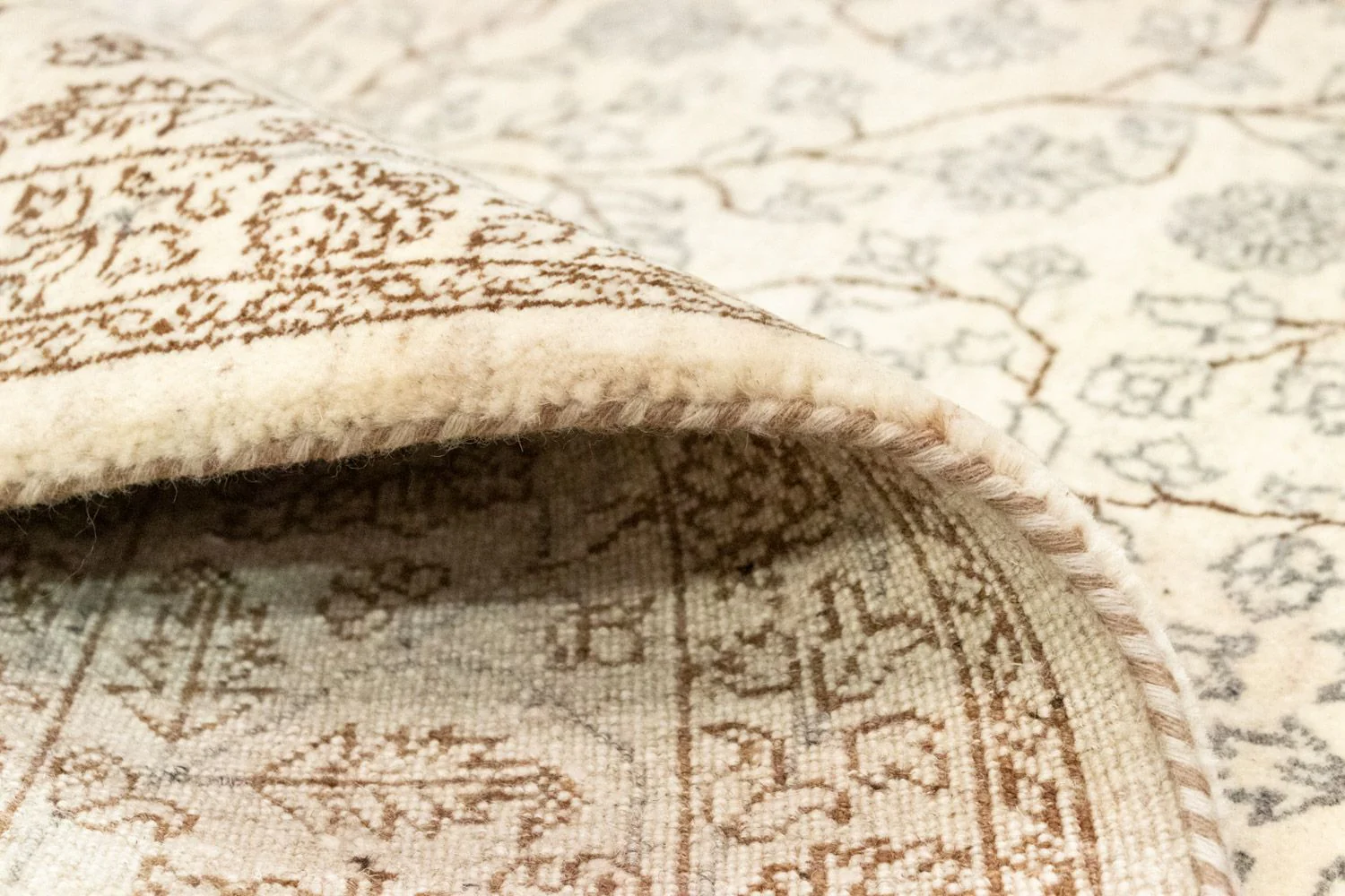 Gabbeh Teppich - Loribaft Indus 241 x 175 cm - beige - Image 4