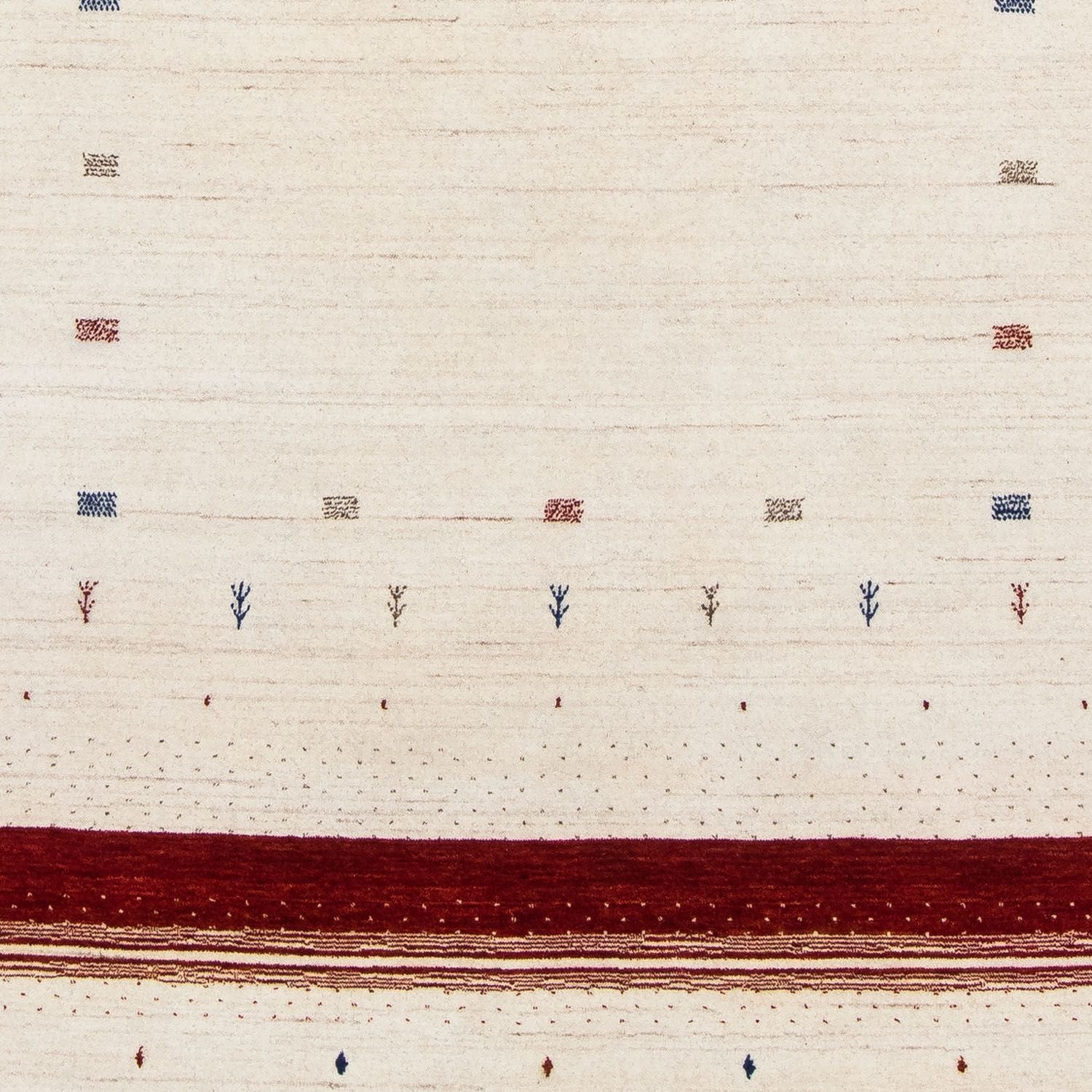Gabbeh Teppich - Loribaft Indus 245 x 170 cm - beige - Image 2