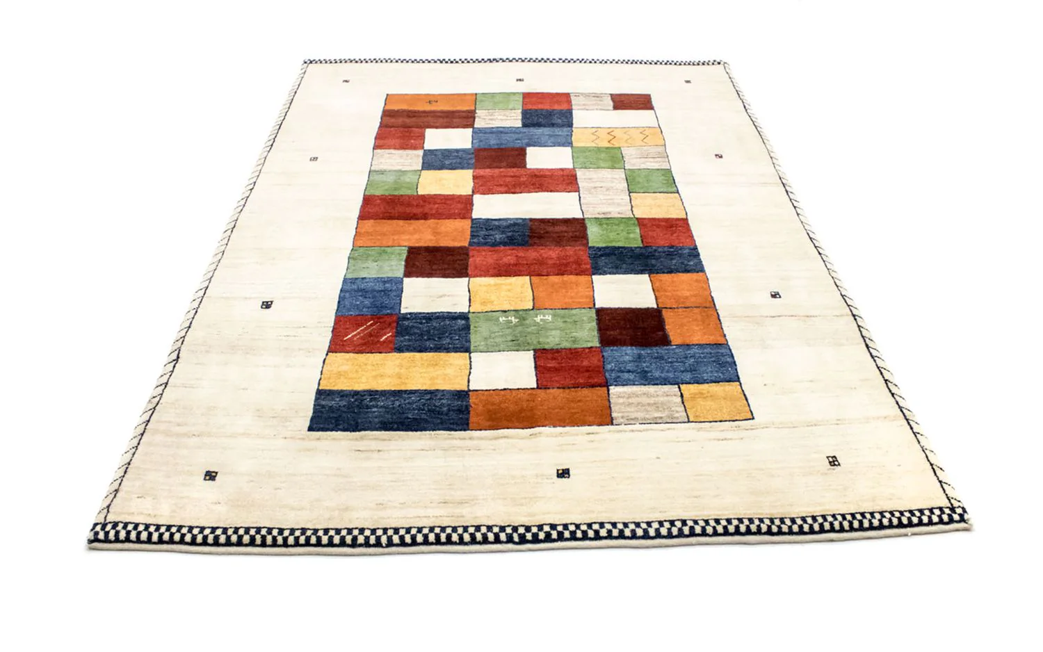 Gabbeh Teppich - Loribaft Indus 249 x 175 cm - bunt - Image 2
