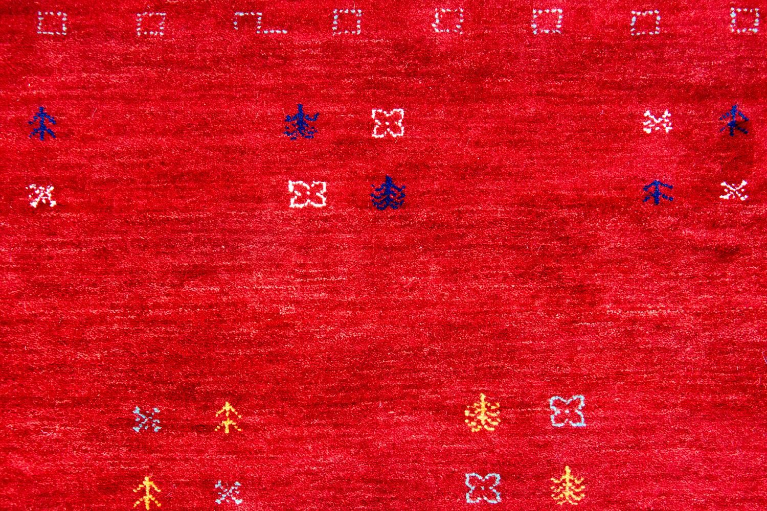 Gabbeh Teppich - Loribaft Indus 250 x 200 cm - rot - Image 3