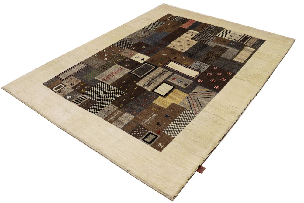 Gabbeh Teppich - Loribaft Indus - 251 x 181 cm - mehrfarbig - Image 2