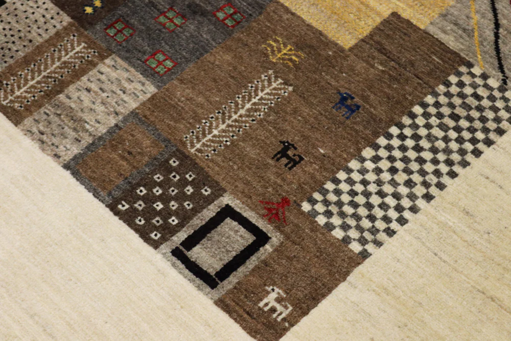 Gabbeh Teppich - Loribaft Indus - 251 x 181 cm - mehrfarbig - Image 4