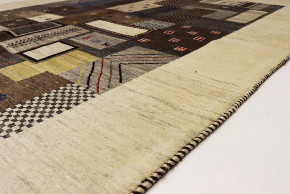 Gabbeh Teppich - Loribaft Indus - 251 x 181 cm - mehrfarbig - Image 7