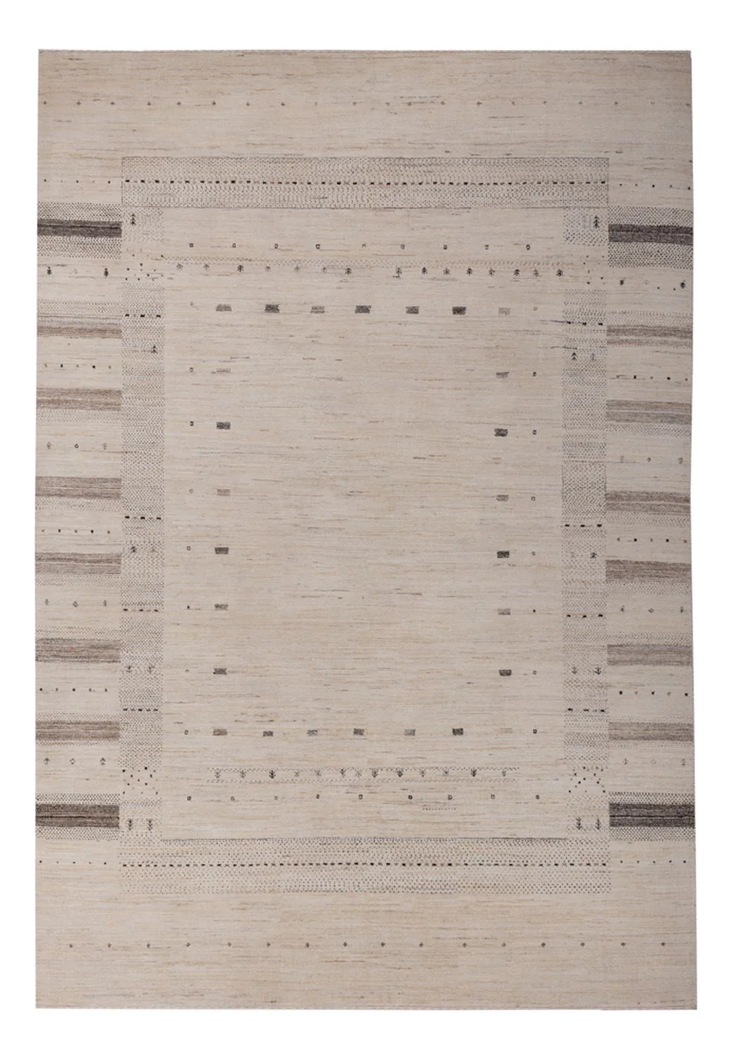 Indo Loribaft Teppich 295x202cm - Wollteppich