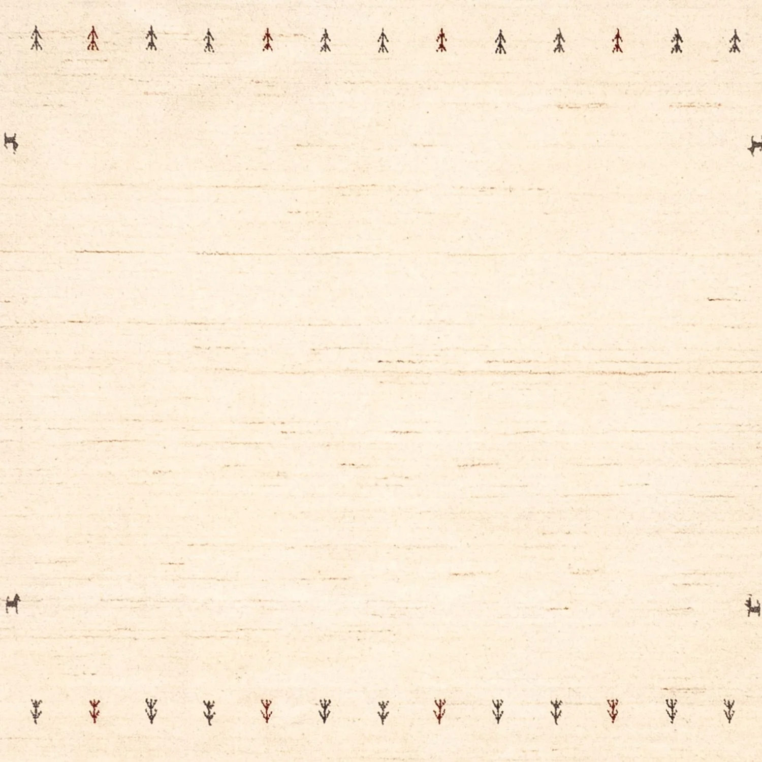 Gabbeh Teppich - Loribaft Indus 298 x 201 cm - beige - Image 2