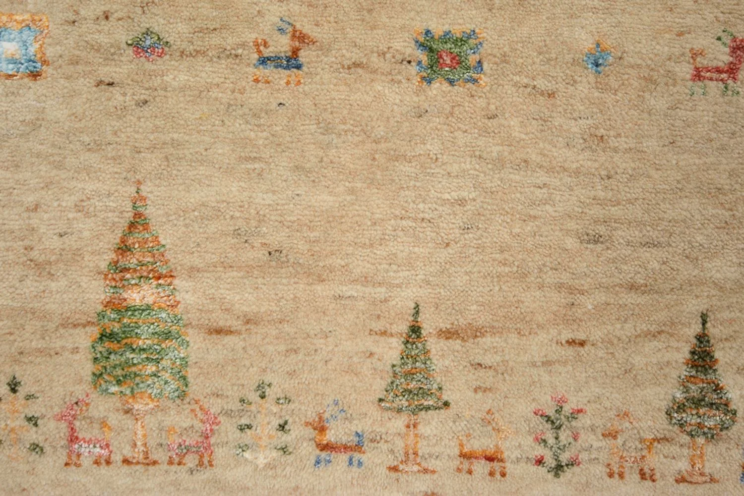 Gabbeh Teppich - Loribaft Indus - 302 x 205 cm - mehrfarbig - Image 7