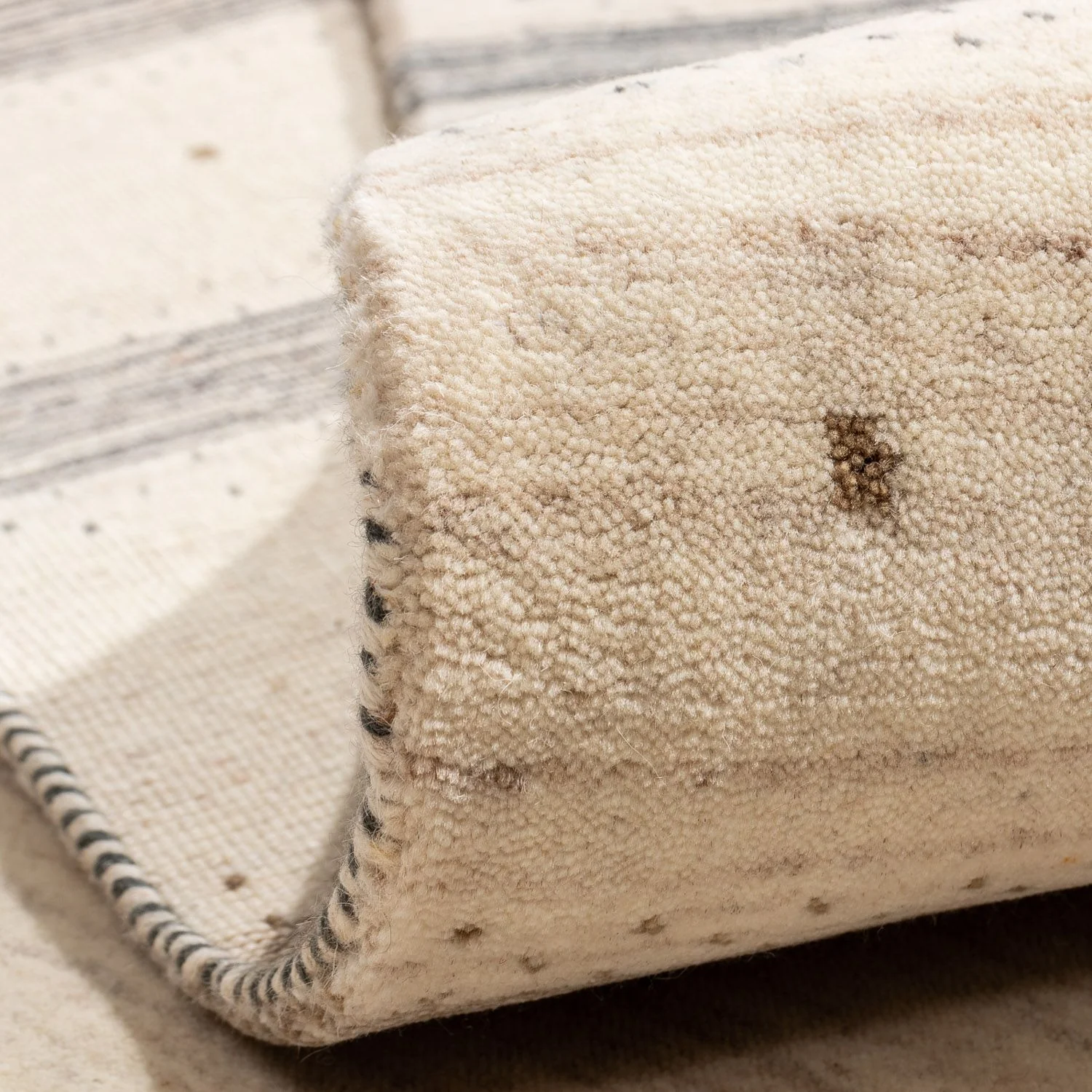 Gabbeh Teppich - Loribaft Indus 304 x 207 cm - beige - Image 4