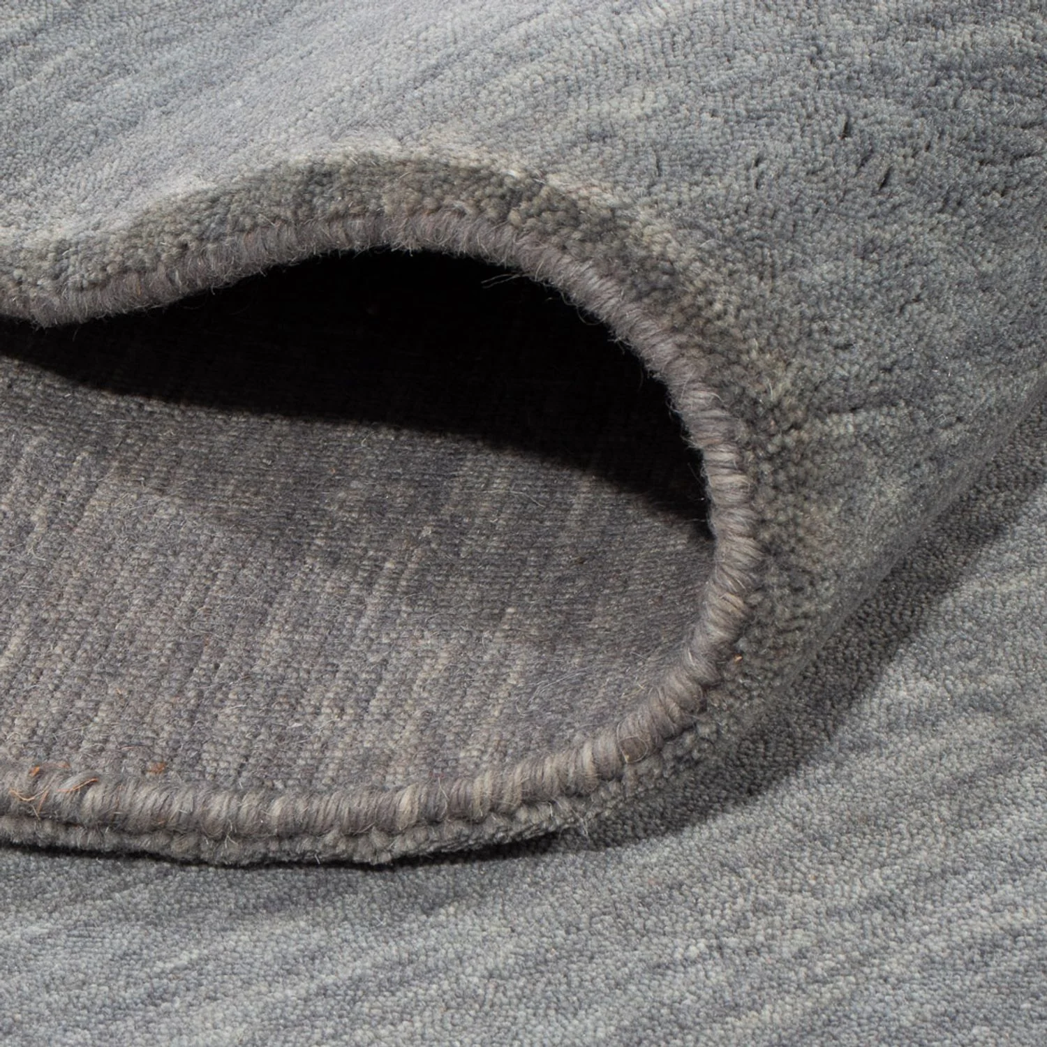 Gabbeh Teppich - Loribaft Indus quadratisch - 250 x 250 cm - hellgrau - Image 4