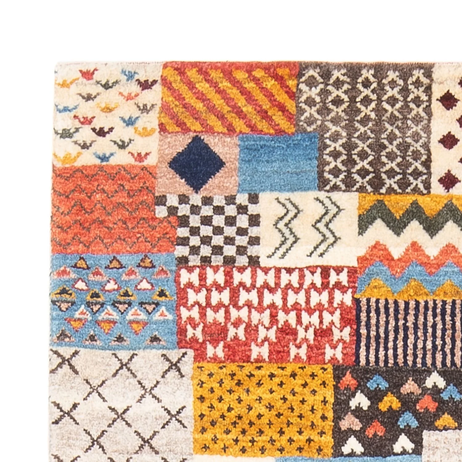 Gabbeh Teppich - Loribaft Perser - 125 x 82 cm - mehrfarbig - Image 3