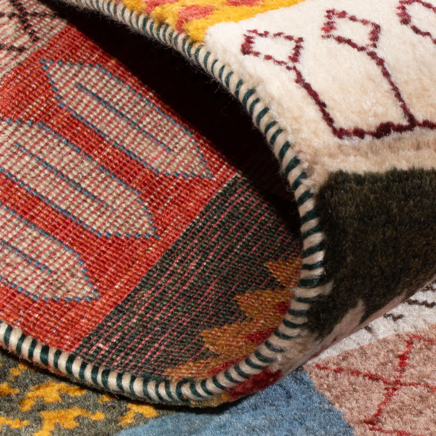 Gabbeh Teppich - Loribaft Perser - 125 x 82 cm - mehrfarbig - Image 4
