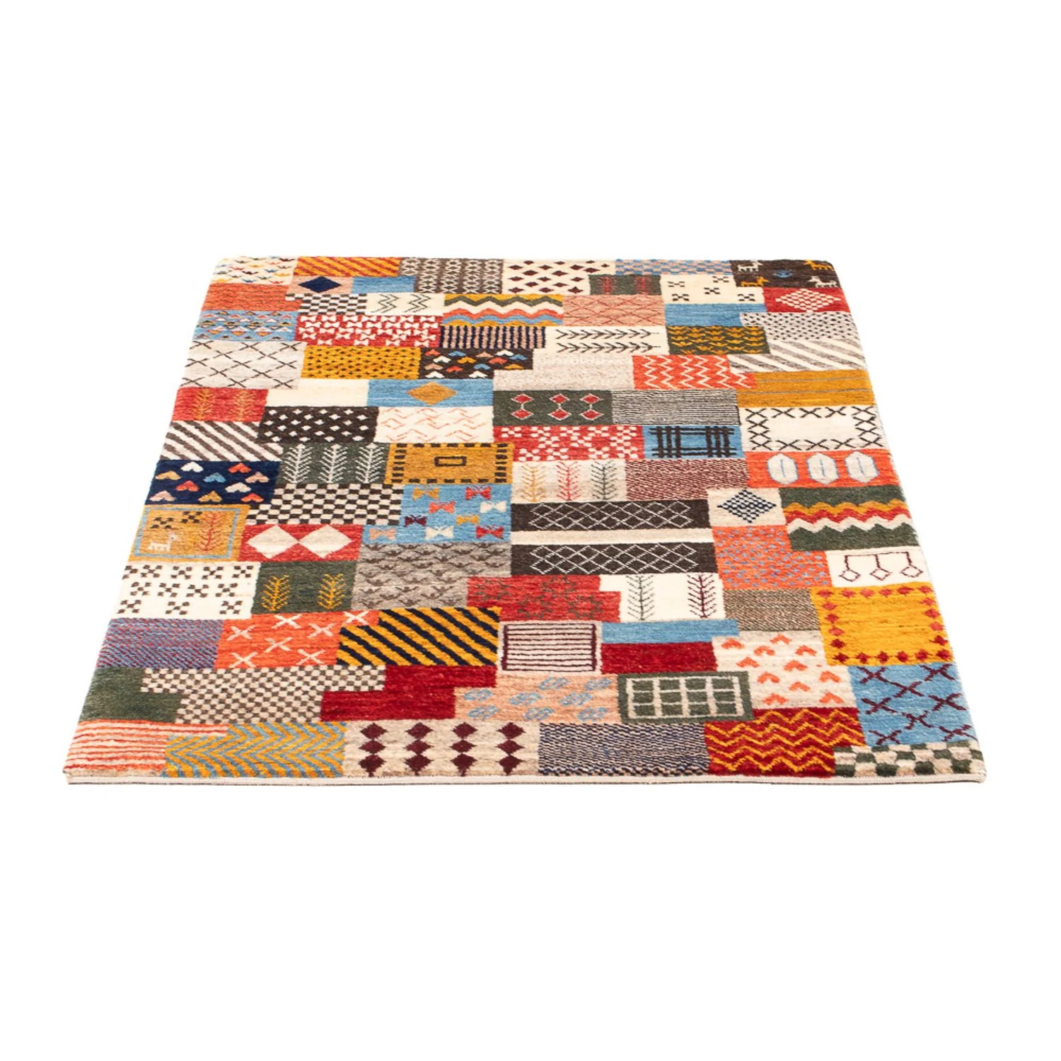 Gabbeh Teppich - Loribaft Perser - 125 x 82 cm - mehrfarbig - Image 5
