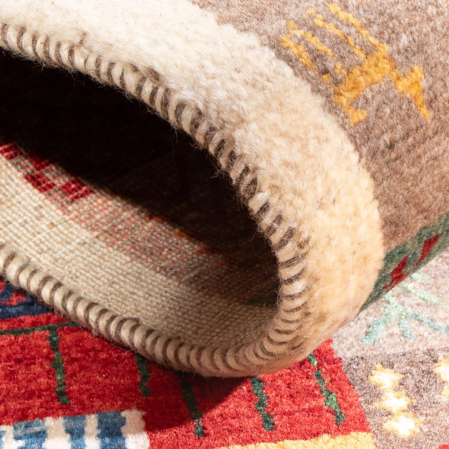 Loribaft Teppich Perser 129x78cm - Orientteppich - Image 4