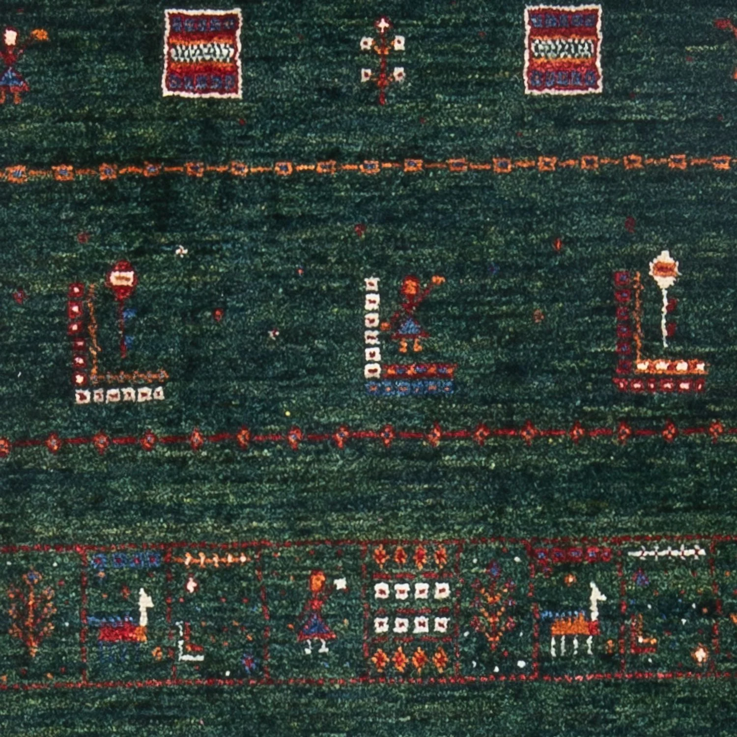 Loribaft Teppich Perser 136x85cm - Orientteppich - Image 2