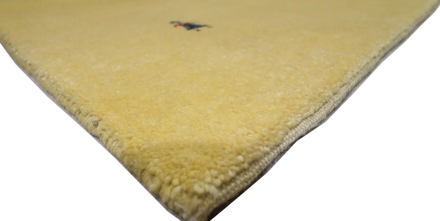 Gabbeh Teppich - Loribaft Perser 155 x 128 cm - olivgrün - Image 4