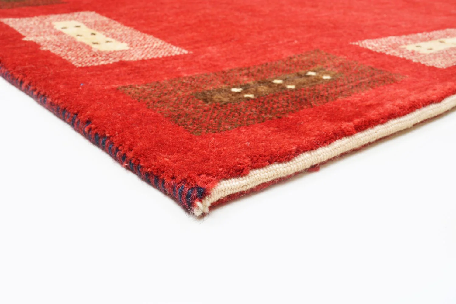 Gabbeh Teppich - Loribaft Perser 166 x 104 cm - rot - Image 3