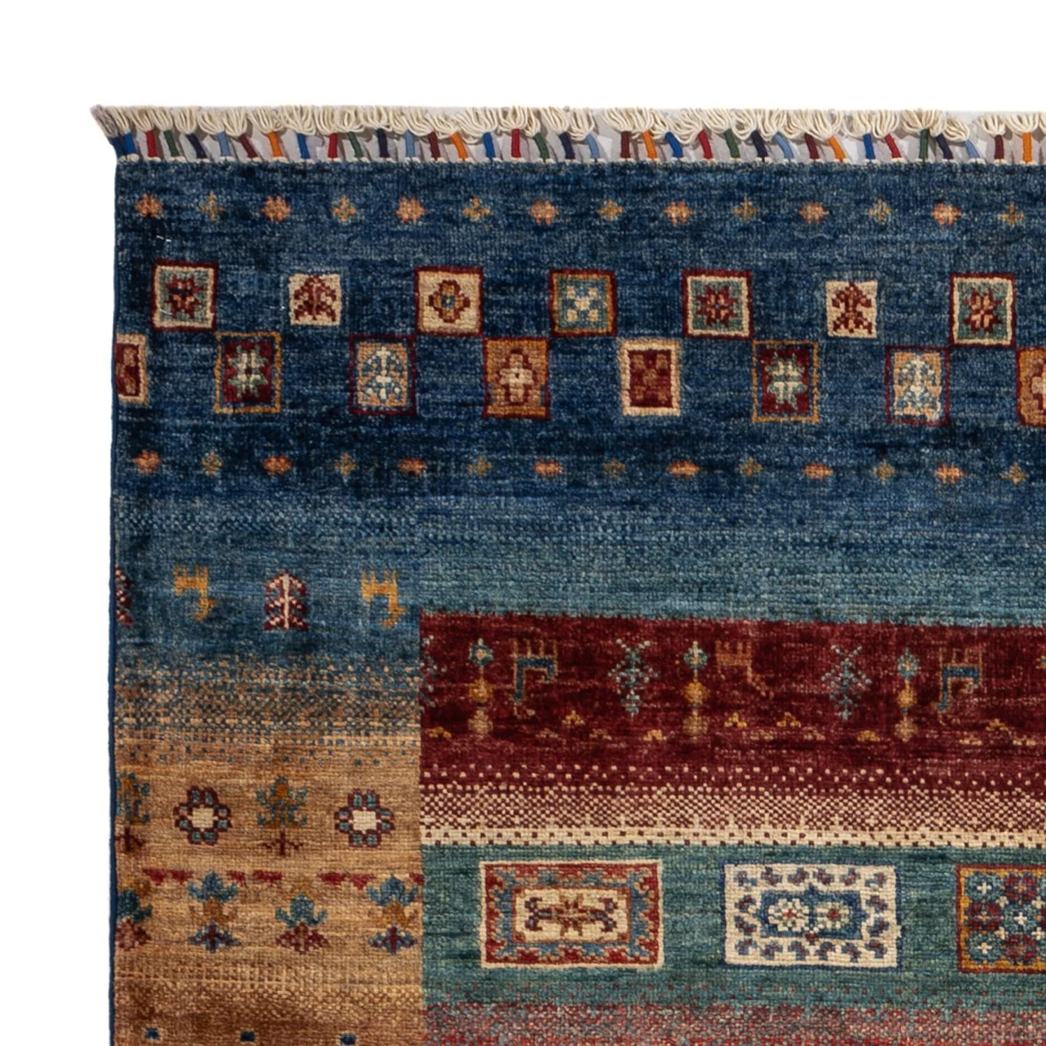 Gabbeh Teppich - Loribaft Perser - 183 x 131 cm - mehrfarbig - Image 3