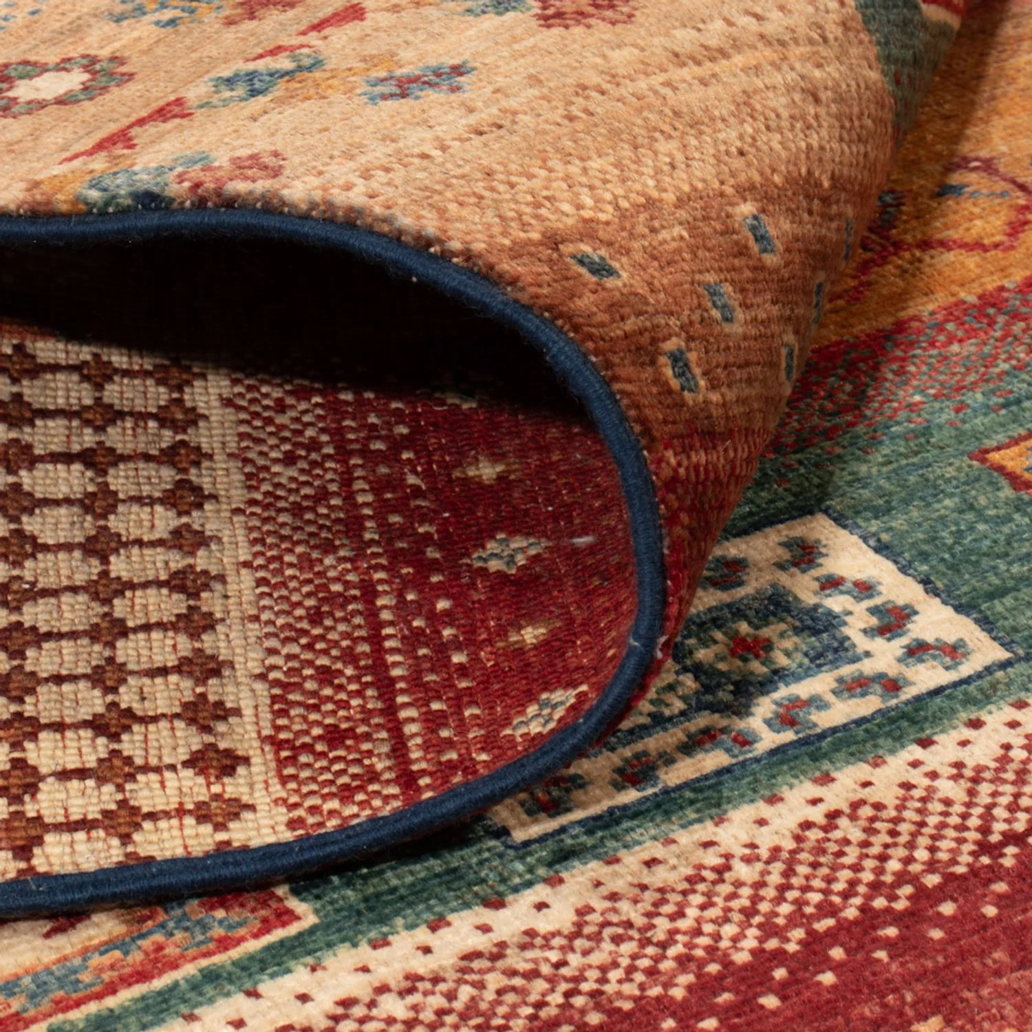 Gabbeh Teppich - Loribaft Perser - 183 x 131 cm - mehrfarbig - Image 4