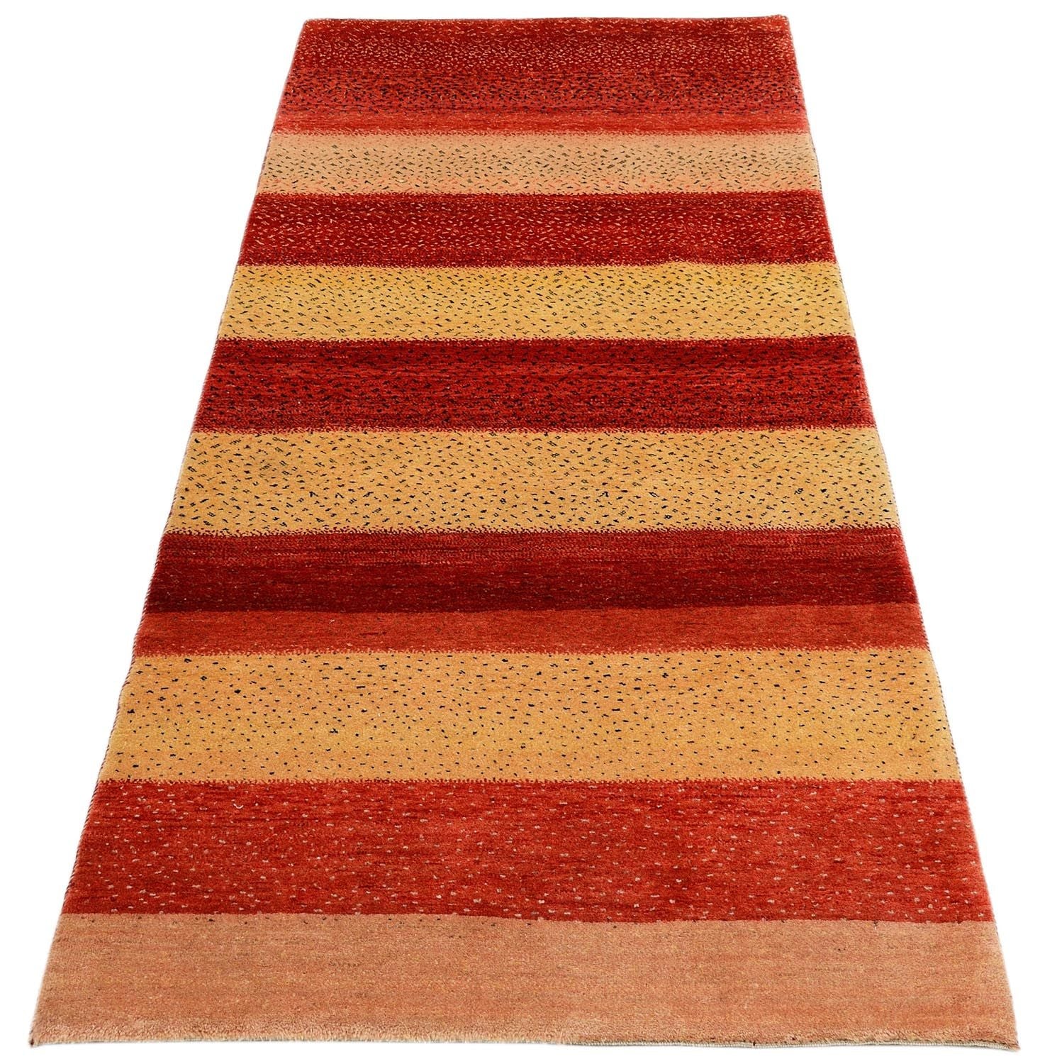 Gabbeh Teppich - Loribaft Perser 202 x 86 cm - rot - Image 4