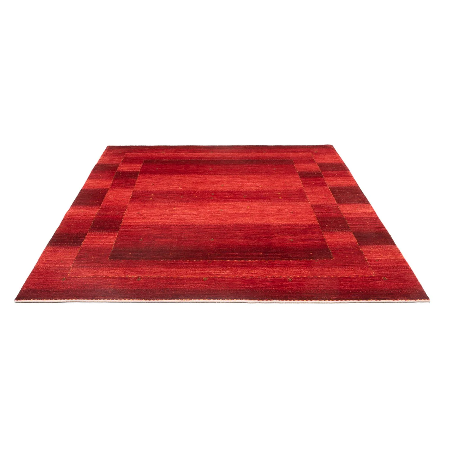 Gabbeh Teppich - Loribaft Perser - 226 x 174 cm - rot - Image 5