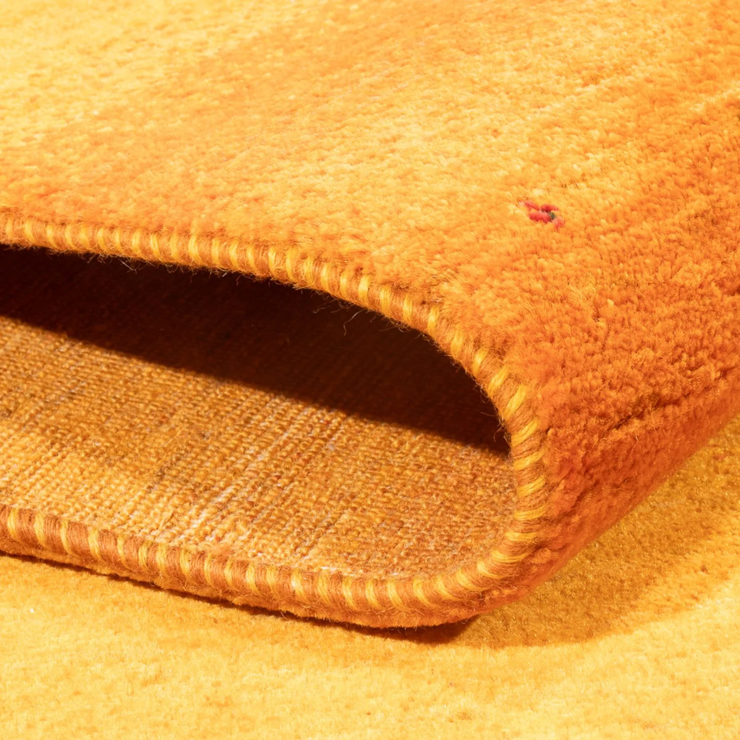 Gabbeh Teppich - Loribaft Perser - 236 x 173 cm - orange - Image 4