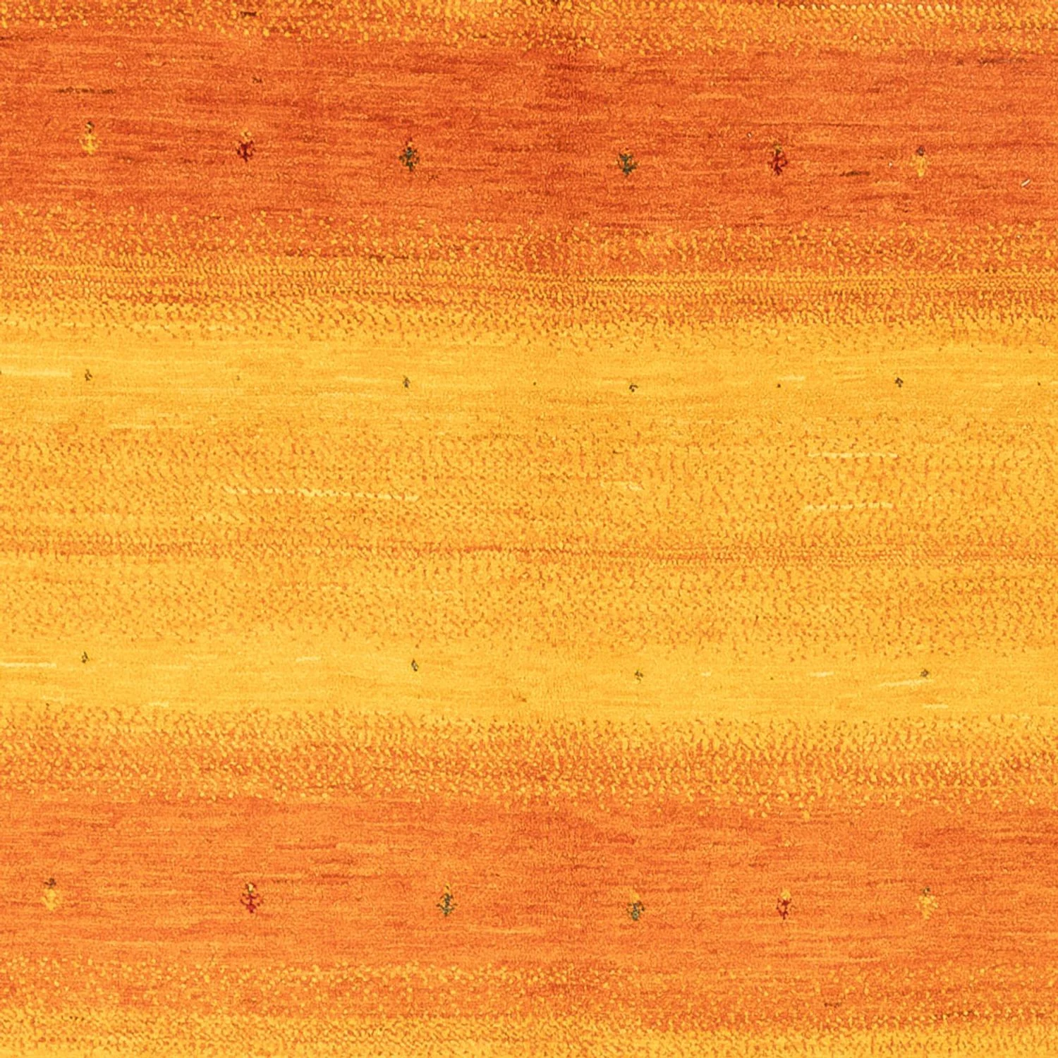 Gabbeh Teppich - Loribaft Perser - 238 x 183 cm - gold - Image 2