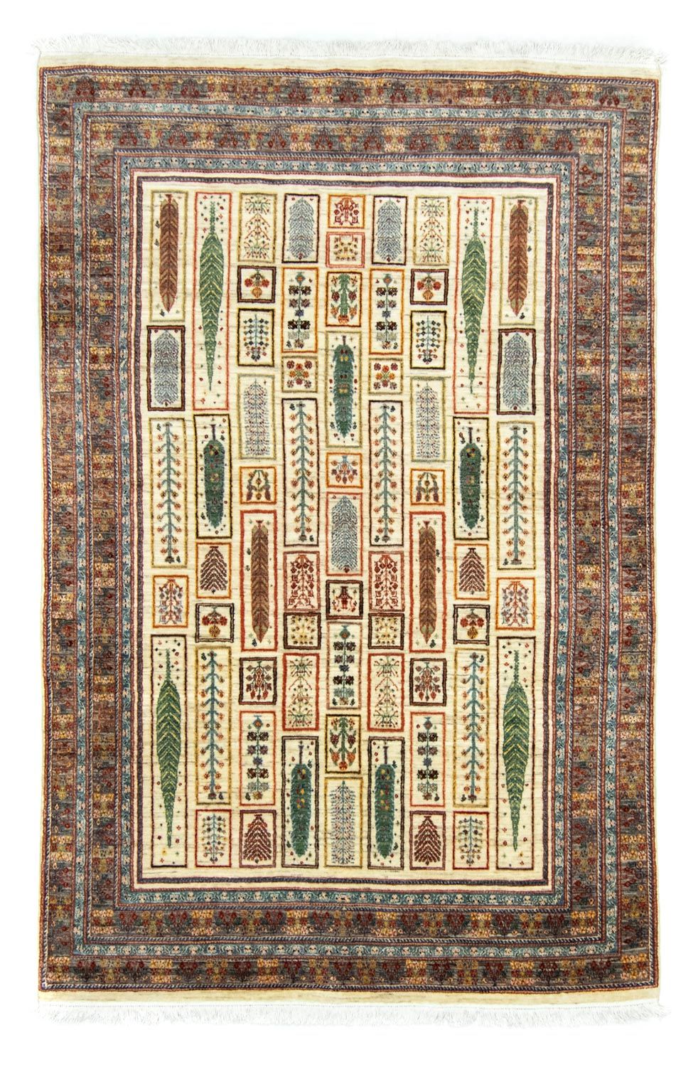 Gabbeh Teppich - Loribaft Perser 260 x 172 cm - bunt