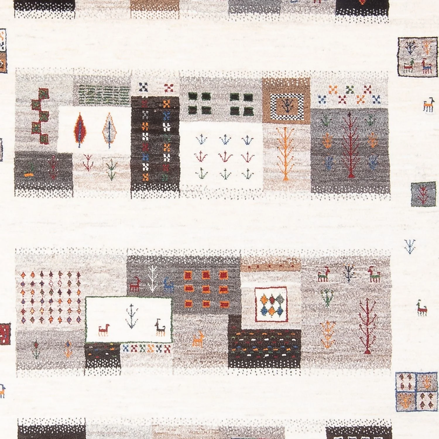 Gabbeh Teppich - Loribaft Perser - 278 x 201 cm - mehrfarbig - Image 2