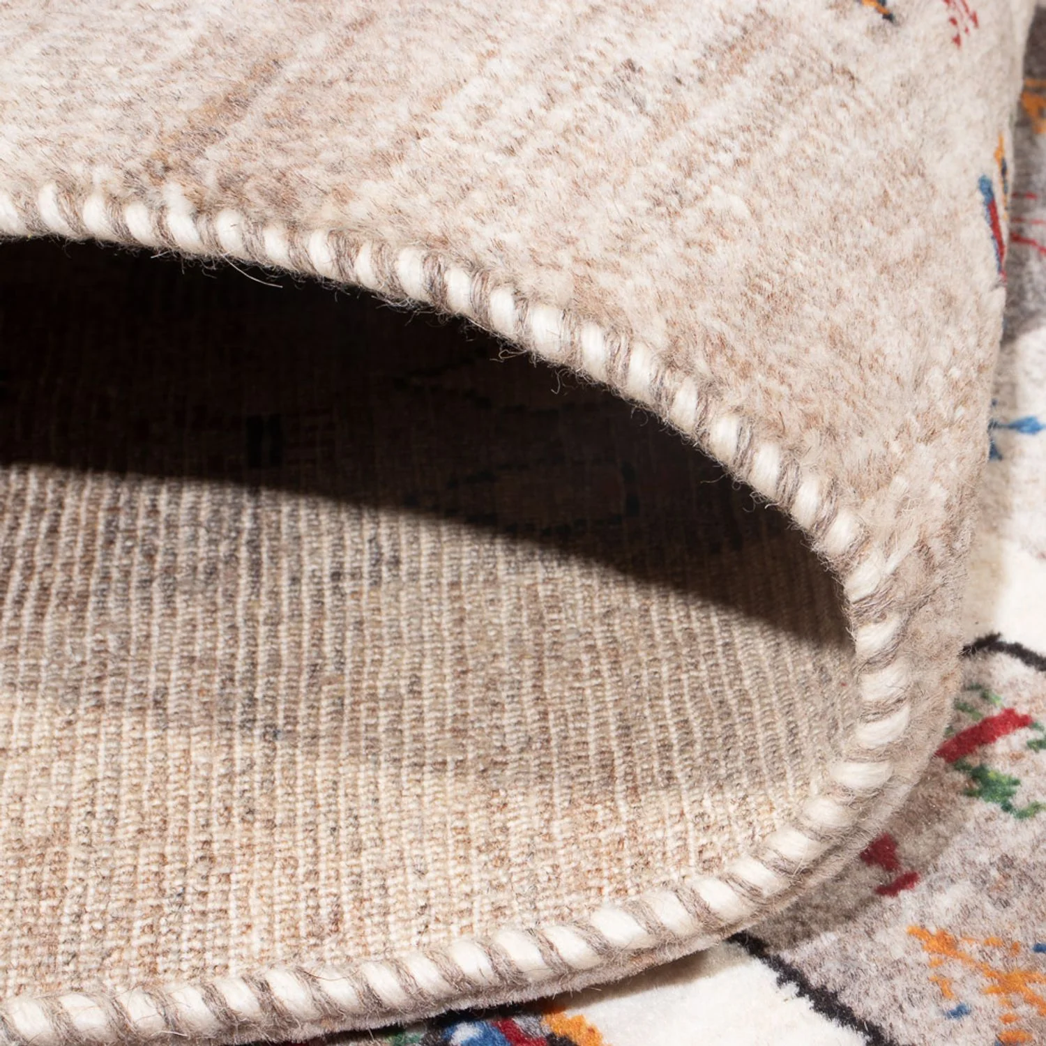 Gabbeh Teppich - Loribaft Perser - 278 x 201 cm - mehrfarbig - Image 4