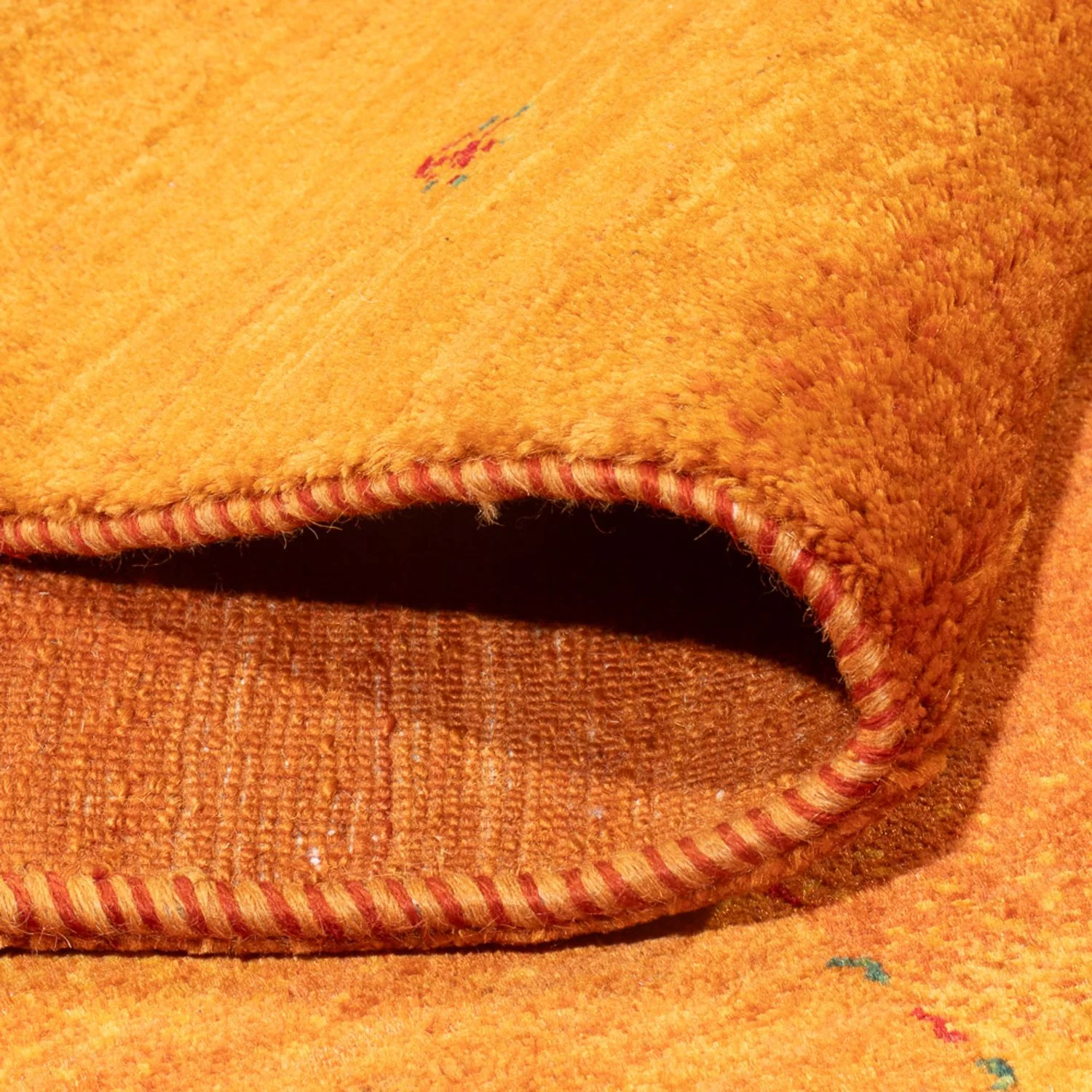 Gabbeh Teppich - Loribaft Perser - 290 x 208 cm - orange - Image 4