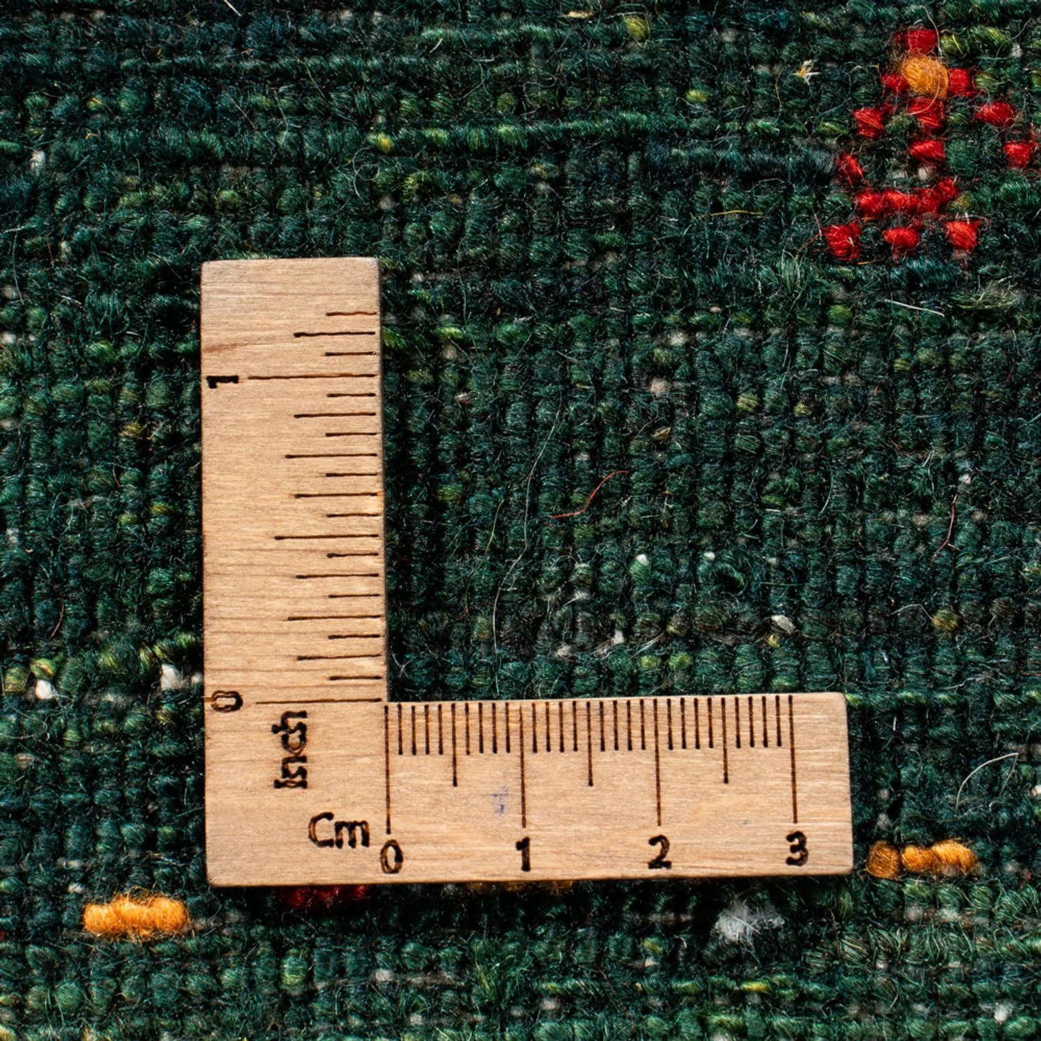 Gabbeh Teppich - Loribaft Perser - 314 x 233 cm - grün - Image 7
