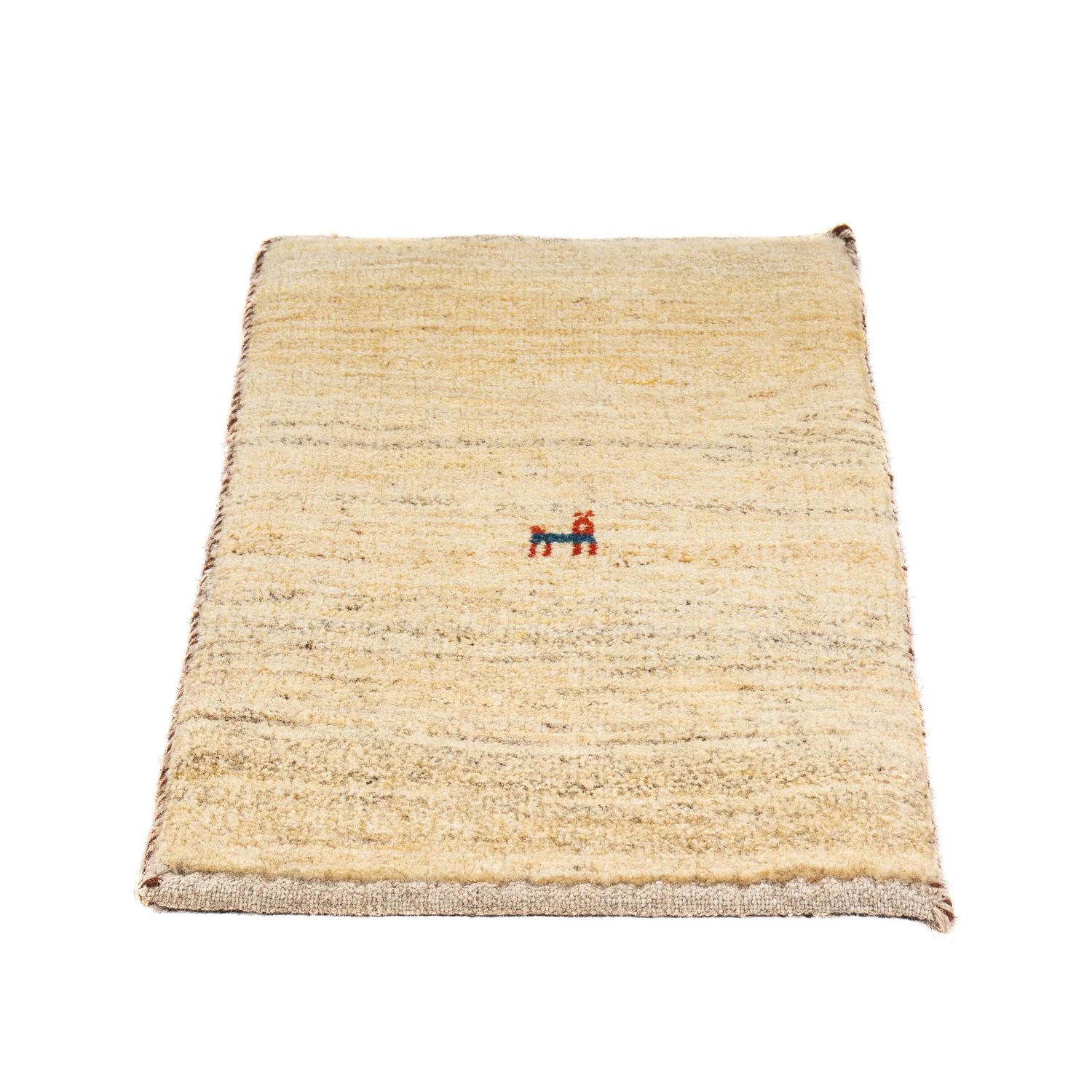 Gabbeh Teppich - Loribaft Perser 60 x 40 cm - beige - Image 4