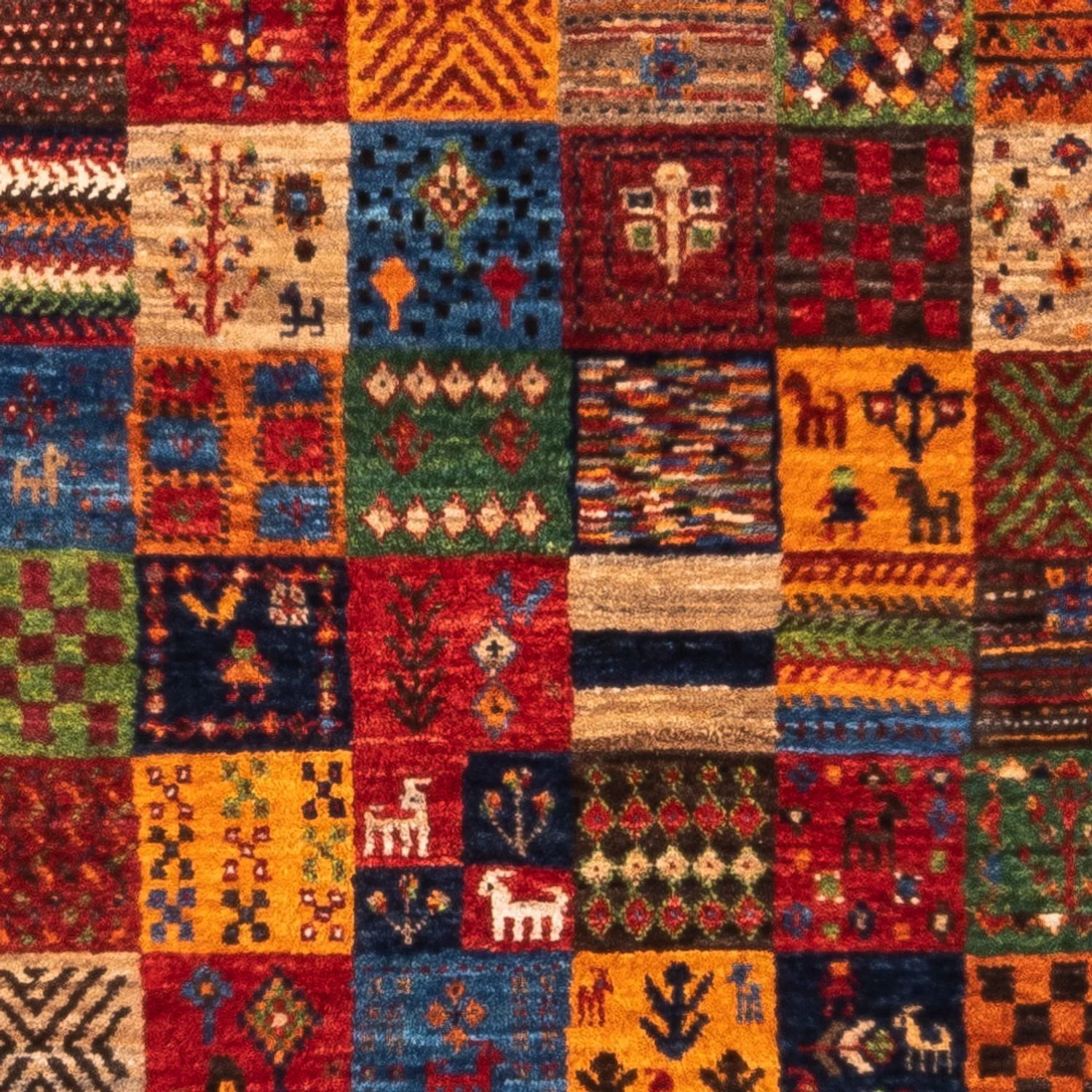 Gabbeh Teppich - Loribaft Perser - Royal - 124 x 80 cm - mehrfarbig - Image 2